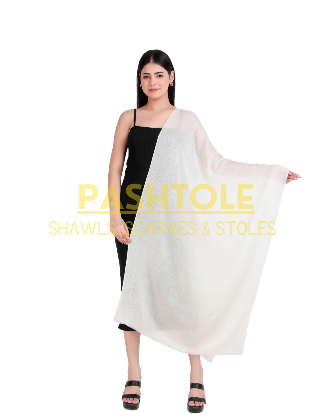 White Everyday Stole