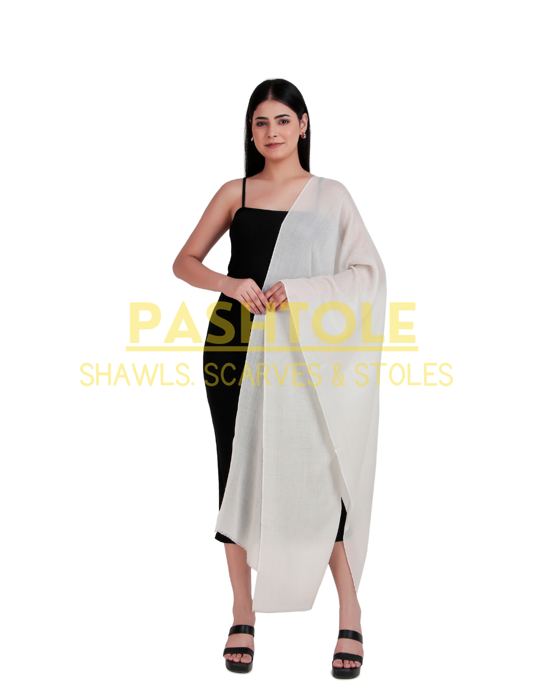 White Everyday Stole