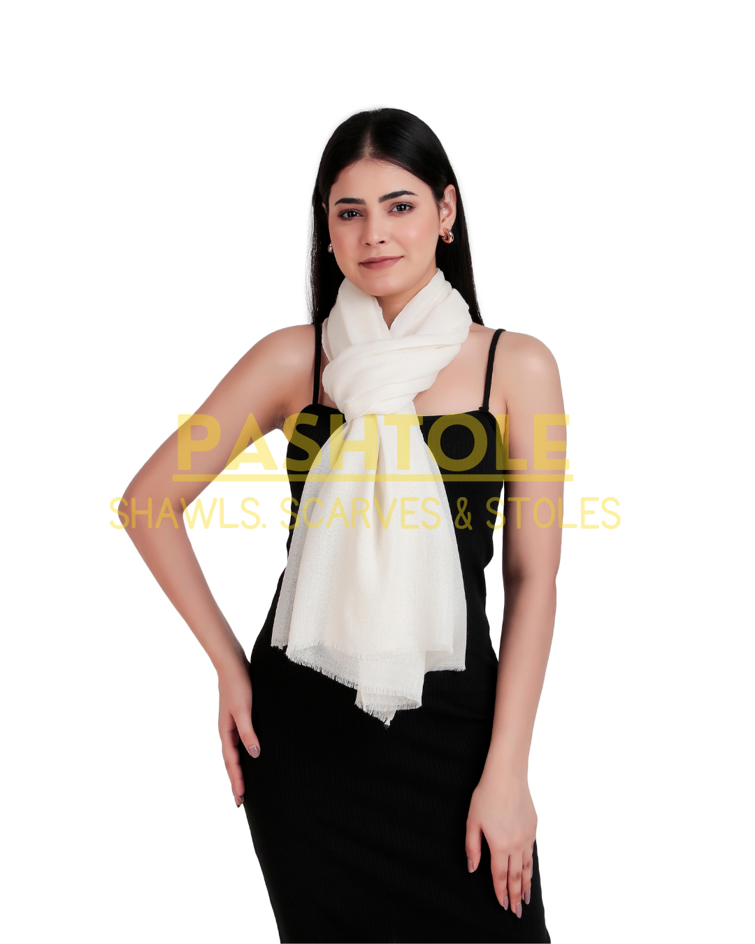 White Everyday Stole