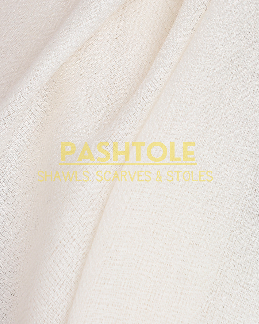 White Everyday Stole