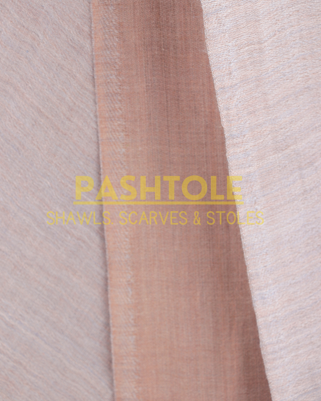 Natural Golden Zari Reversible Stole