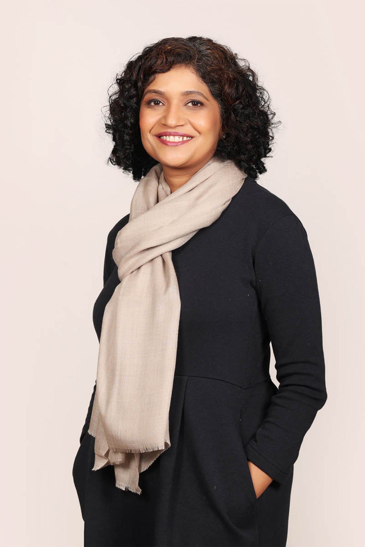 Dark Grey Shawl