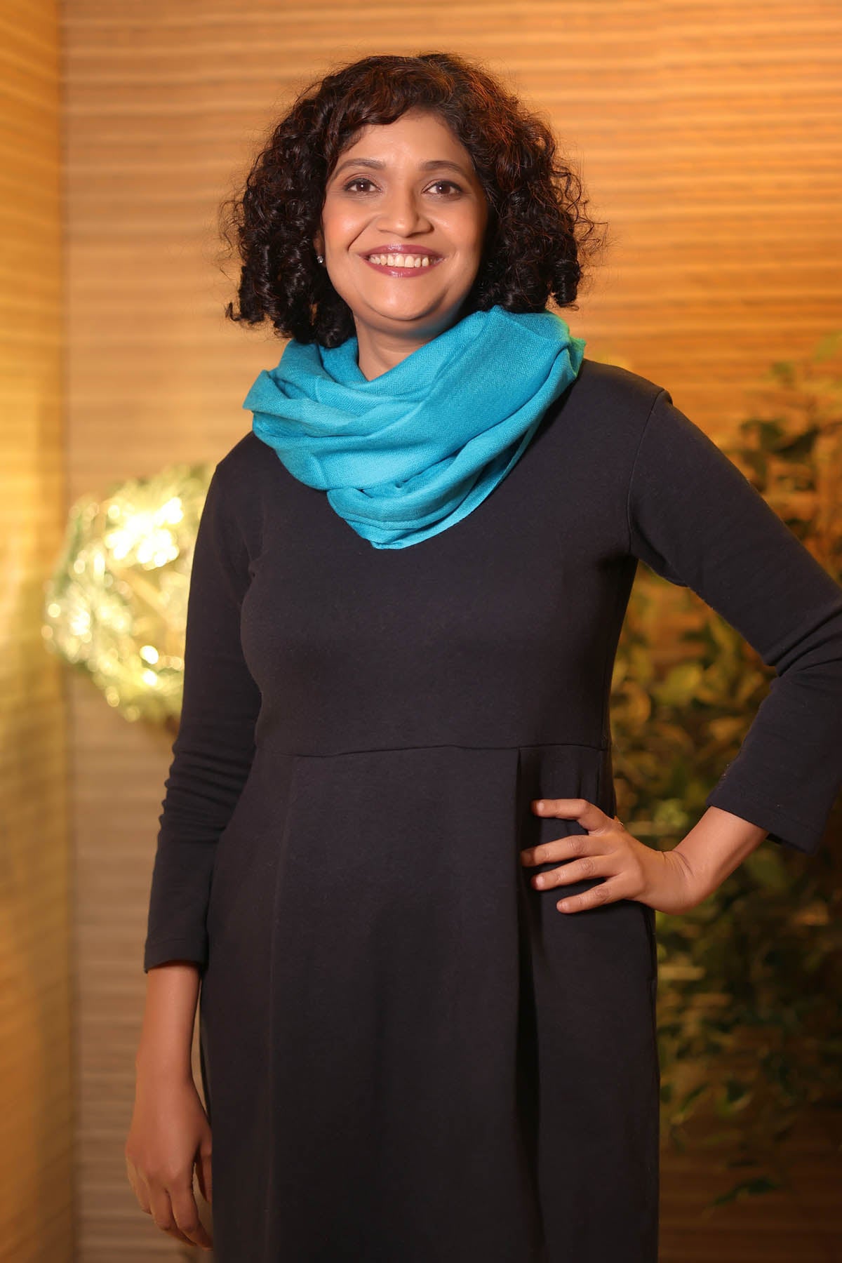 Royal Blue Shawl