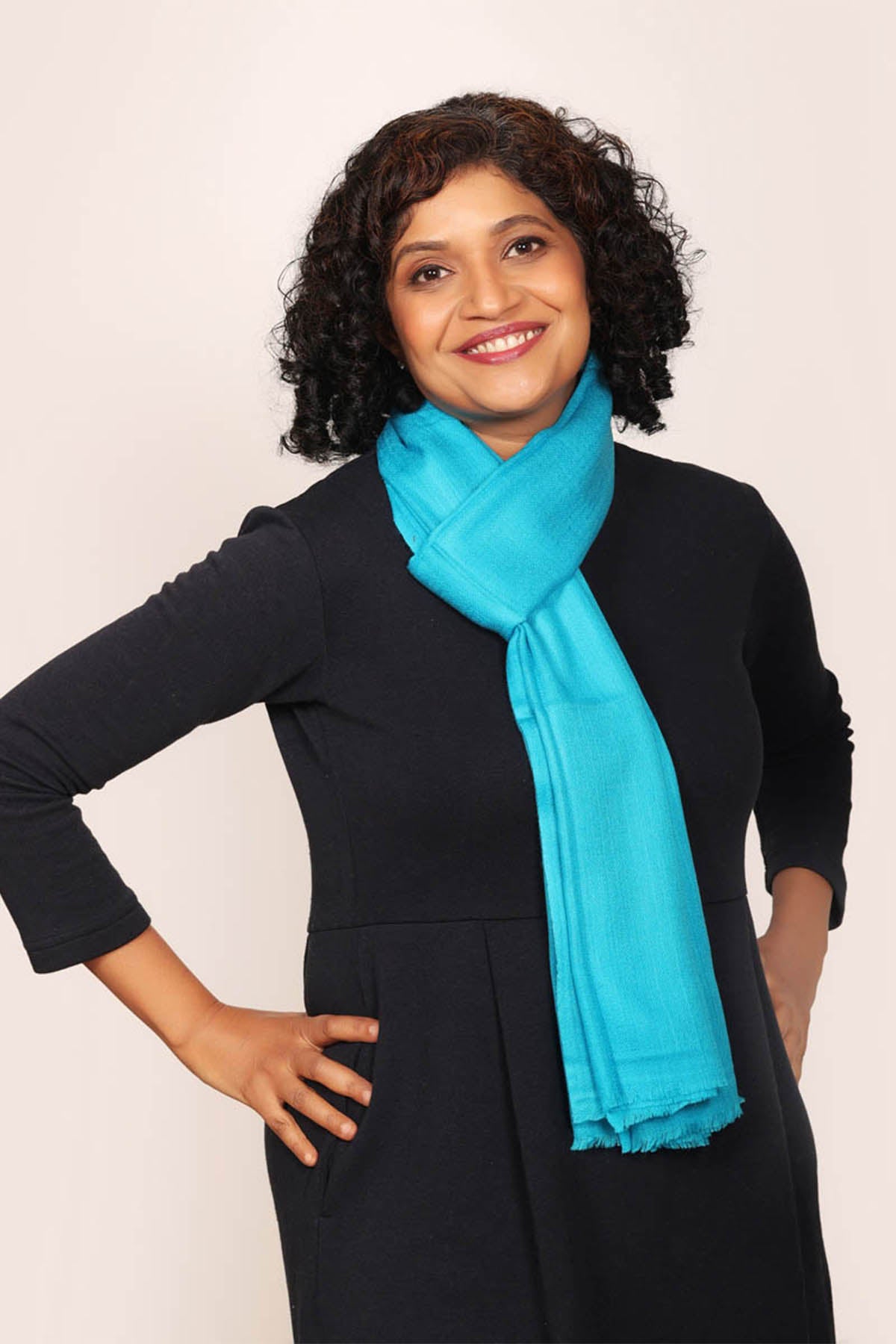 Royal Blue Shawl