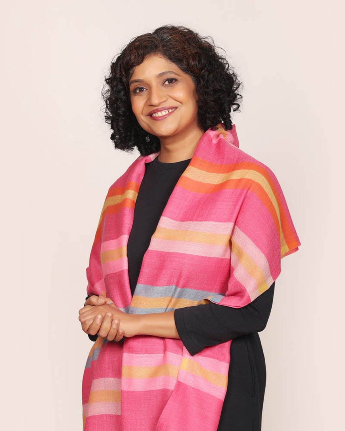 Printed multicolored Shawl
