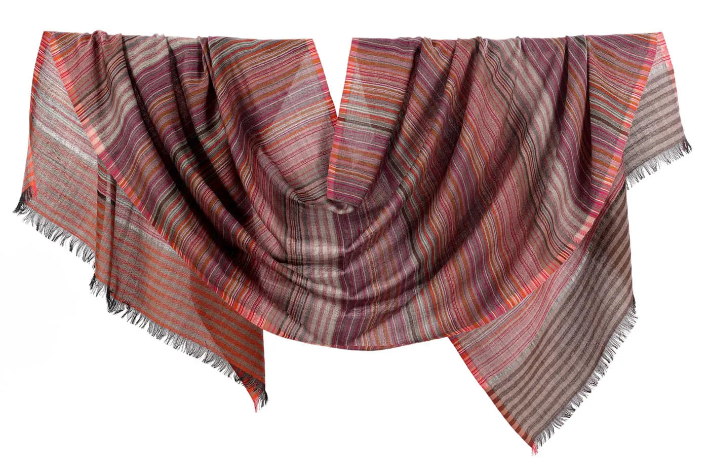 Fine Wool Stole, Printed- Patterned