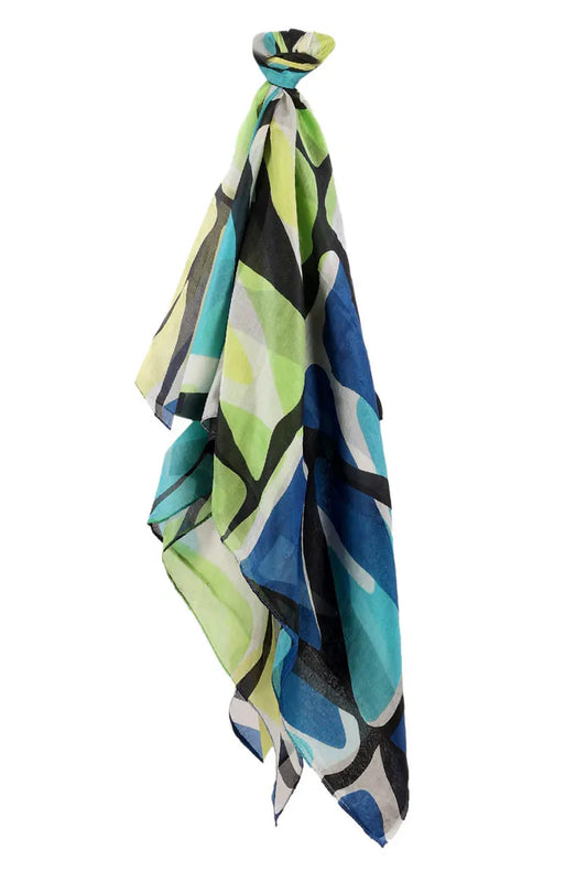 Fine Wool Scarves, Printed- Patterned